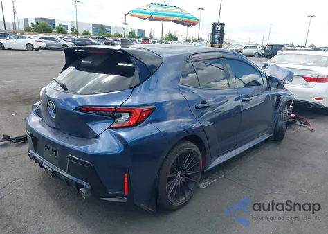 2023 Toyota Gr Corolla Circuit Edition z USA, uszkodzony, nr VIN JTNABAAE1PA003729